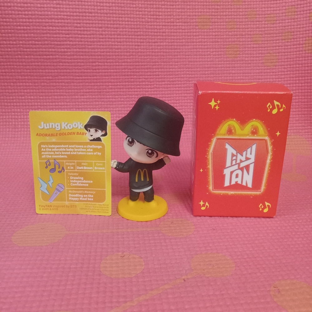 BTS Jungkook kpop McDonald's figure